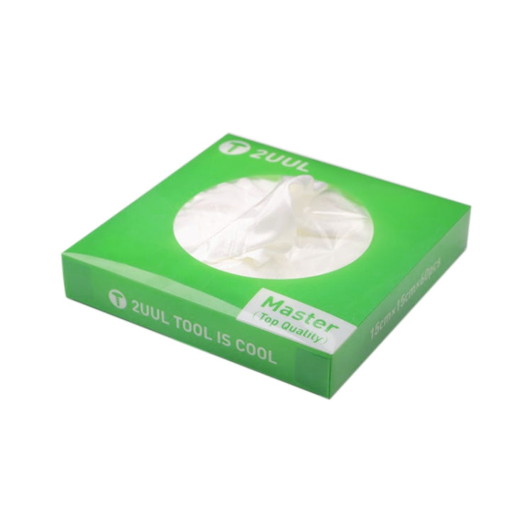Essuie-glace de nettoyage en microfibre 2UUL 15x15cm, chiffon antistatique sans poussière