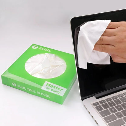 Essuie-glace de nettoyage en microfibre 2UUL 15x15cm, chiffon antistatique sans poussière