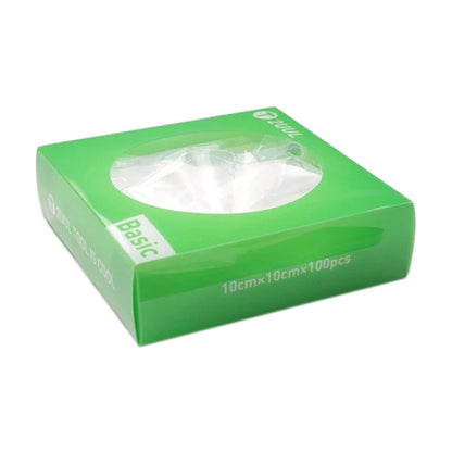 Essuie-glace de nettoyage en microfibre 2UUL 10x10cm, chiffon antistatique sans poussière