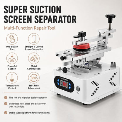 TBK 988C – séparateur rotatif LCD, dissolvant de cadre central