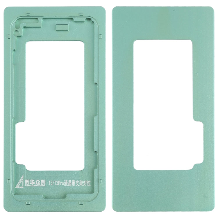 Écran LCD avec moule fixe d'étalonnage de lunette de cadre pour iPhone 13 Pro / 13