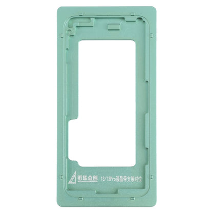 Écran LCD avec moule fixe d'étalonnage de lunette de cadre pour iPhone 13 Pro / 13