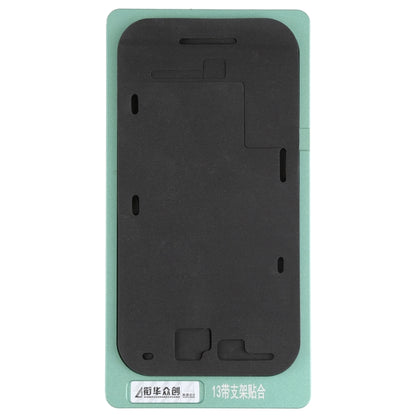 Écran LCD avec tapis de positionnement de cadre, moule fixe pour iPhone 13