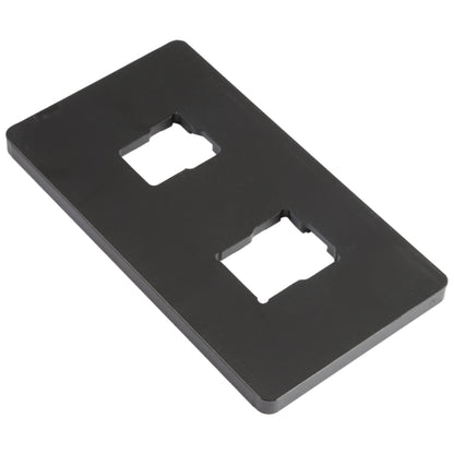 Moule fixe LCD/tactile/positionnement 2 en 1 pour Apple Watch Series 2/3 (38 mm/42 mm)