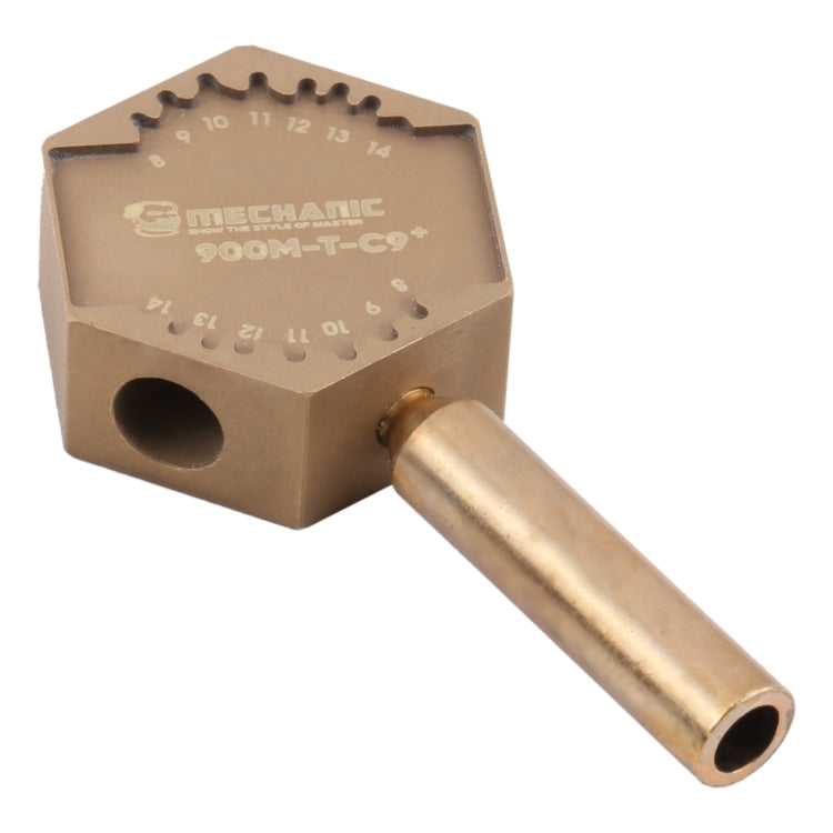 Mécanicien C9+ Plate-forme de travail chauffante universelle miniature pour station de soudage T12 / 936 / 210 / 245