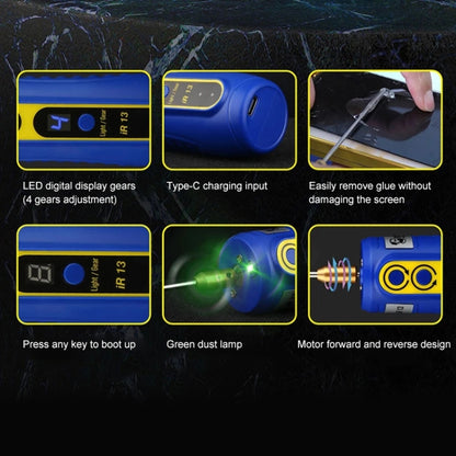 MÉCANICIEN iR13 Colle OCA rechargeable Outil de suppression de vitesse réglable