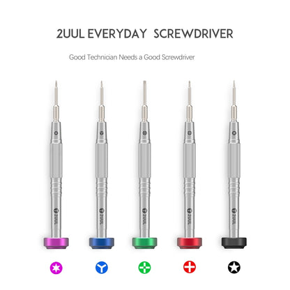 Jeu de tournevis d'arbre moteur coloré 2UUL