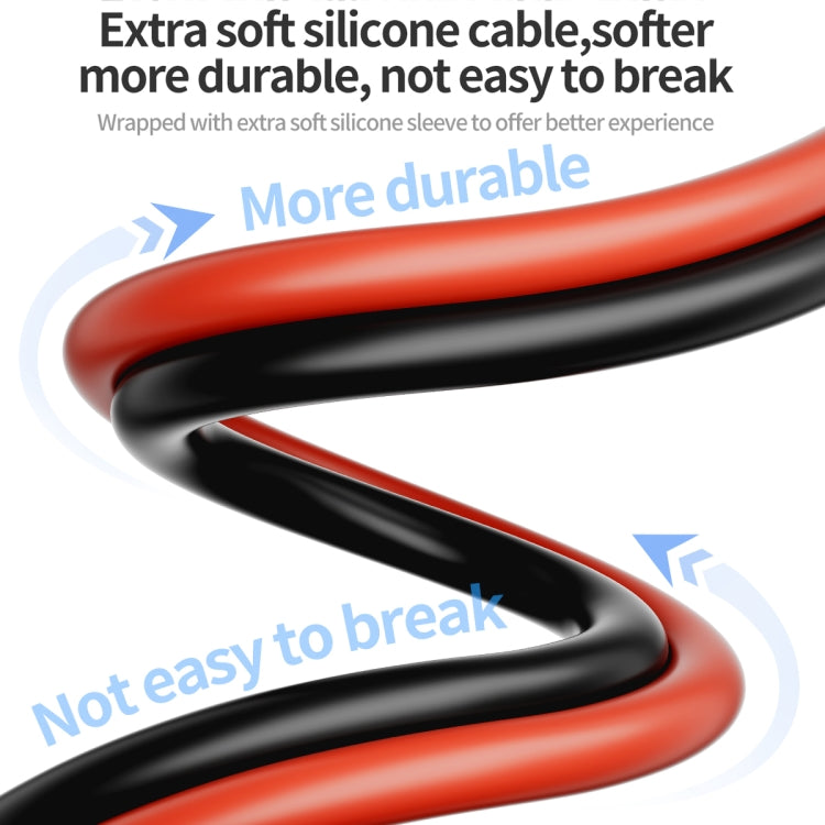 Câble d'alimentation en silicone QianLi pour iPhone séries 11 à 14
