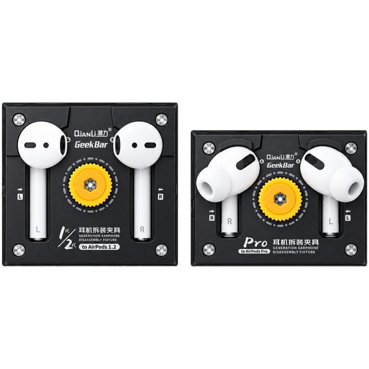 QIANLI 1 paire de pinces de retrait de réparation d'écouteurs pour AirPods 1/2 et Pro