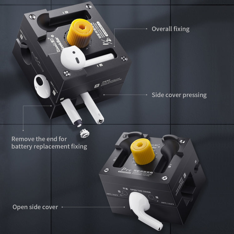 QIANLI 1 paire de pinces de retrait de réparation d'écouteurs pour AirPods 1/2 et Pro