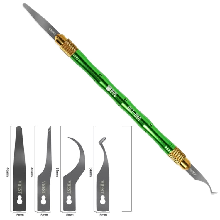 MEILLEUR BST-69A + puce CPU pour enlever la colle, outils couteau à découper bricolage