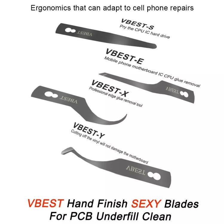 MEILLEUR BST-69A + puce CPU pour enlever la colle, outils couteau à découper bricolage
