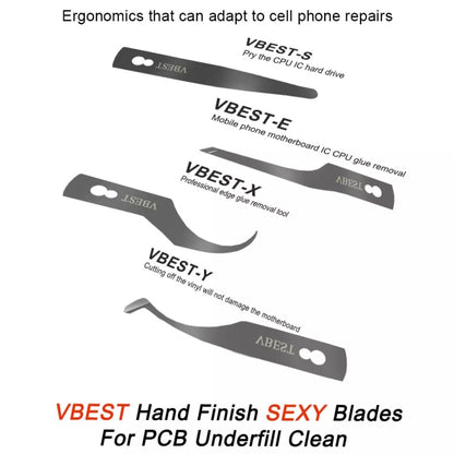 MEILLEUR BST-69A + puce CPU pour enlever la colle, outils couteau à découper bricolage