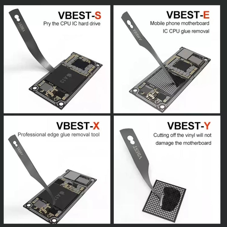 MEILLEUR BST-69A + puce CPU pour enlever la colle, outils couteau à découper bricolage