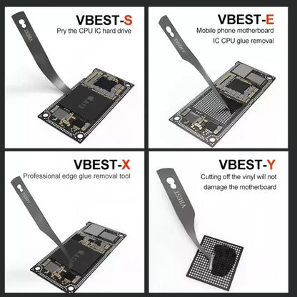 MEILLEUR BST-69A + puce CPU pour enlever la colle, outils couteau à découper bricolage