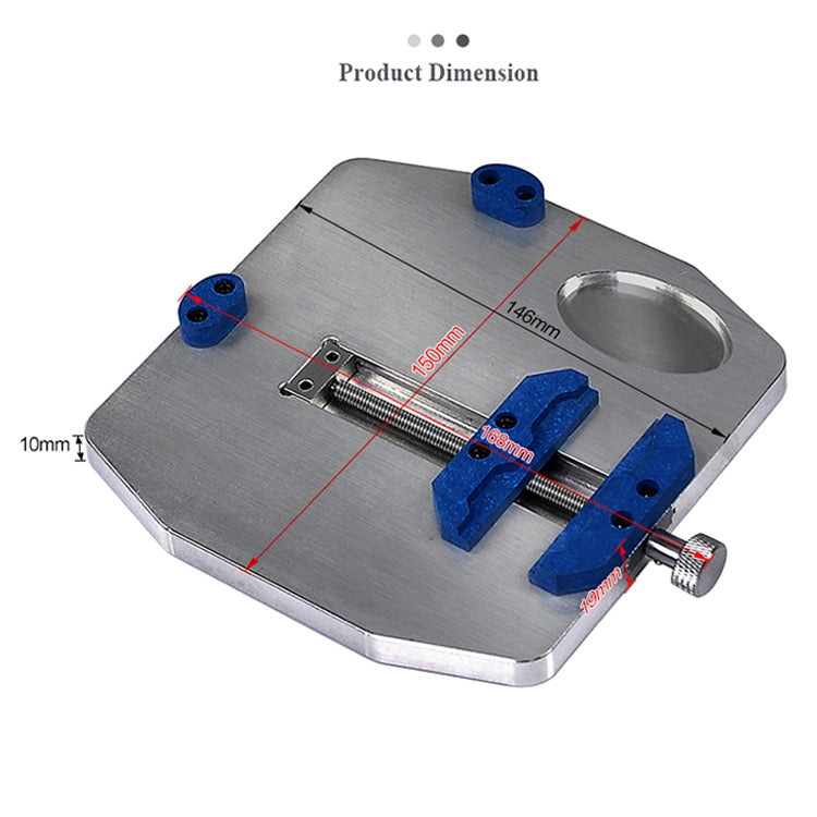 MEILLEUR BST-001L En Alliage D'aluminium Universel Carte Mère PCB IC Porte-Puce Fixation