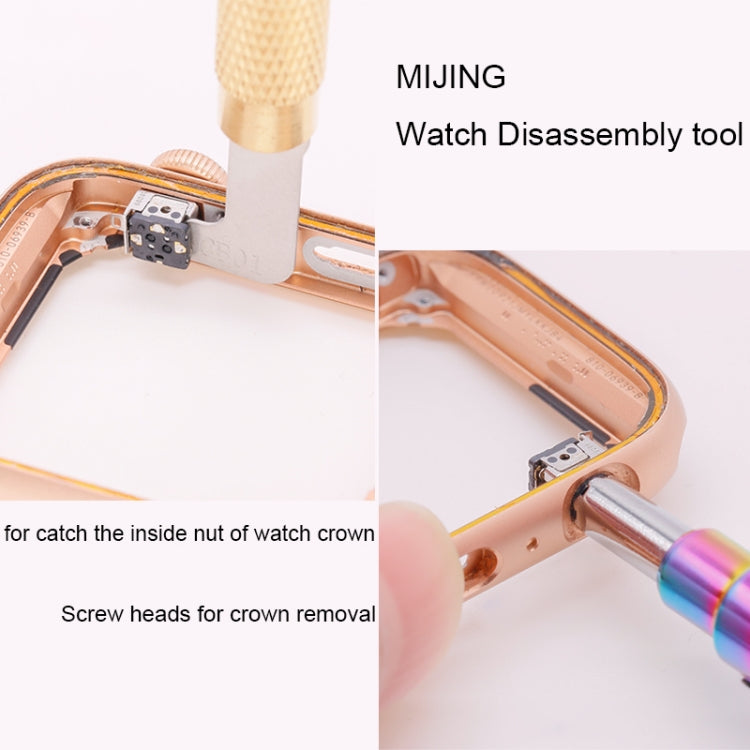 Outil de réparation du kit de démontage de la montre Mijing CB01