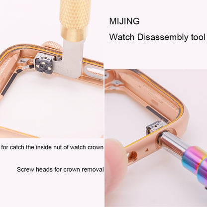 Outil de réparation du kit de démontage de la montre Mijing CB01