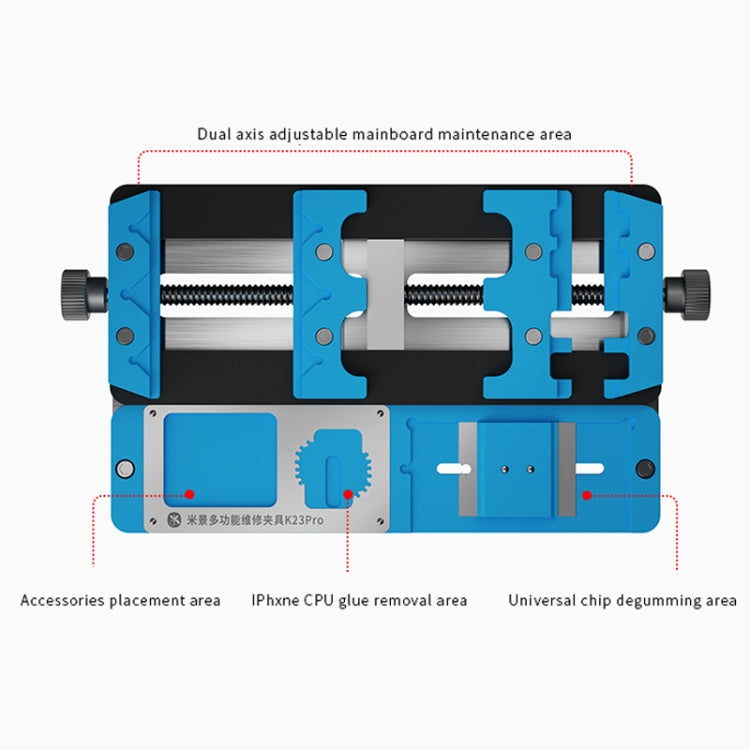 Mijing K23 Pro support de PCB multifonction, fixation de réparation