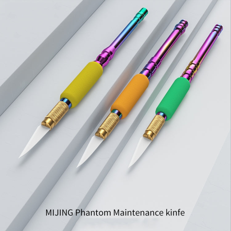 Ensemble de couteaux en céramique antistatique Mijing 3 en 1