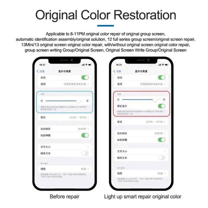 Boîte multifonctionnelle de restauration de couleur originale DL F210 pour iPhone 8-13