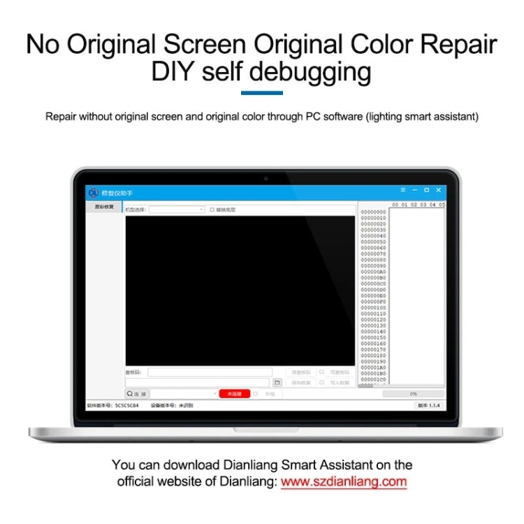 Boîte multifonctionnelle de restauration de couleur originale DL F210 pour iPhone 8-13