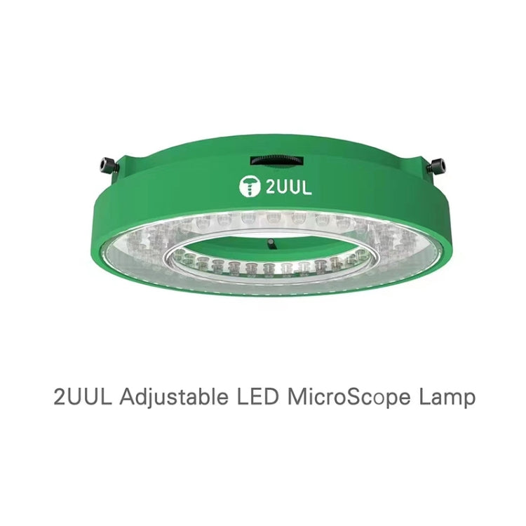 Lampe annulaire de Microscope LED réglable 2UUL, alimentation USB 5V