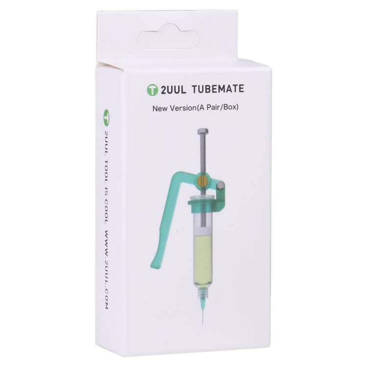 2 pièces/boîte 2UUL Tubemate seringue pâte à souder Tube tige de poussée