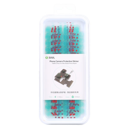 2UUL 1000 pièces/ensemble autocollant de protection pour caméra de téléphone pour la réparation de téléphone après-vente