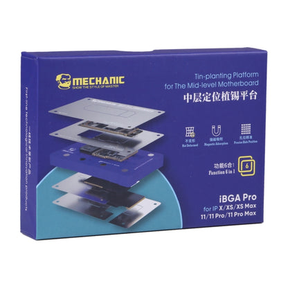 Mechanic iBGA Pro 6 en 1 plate-forme de plantation en étain de positionnement de niveau intermédiaire