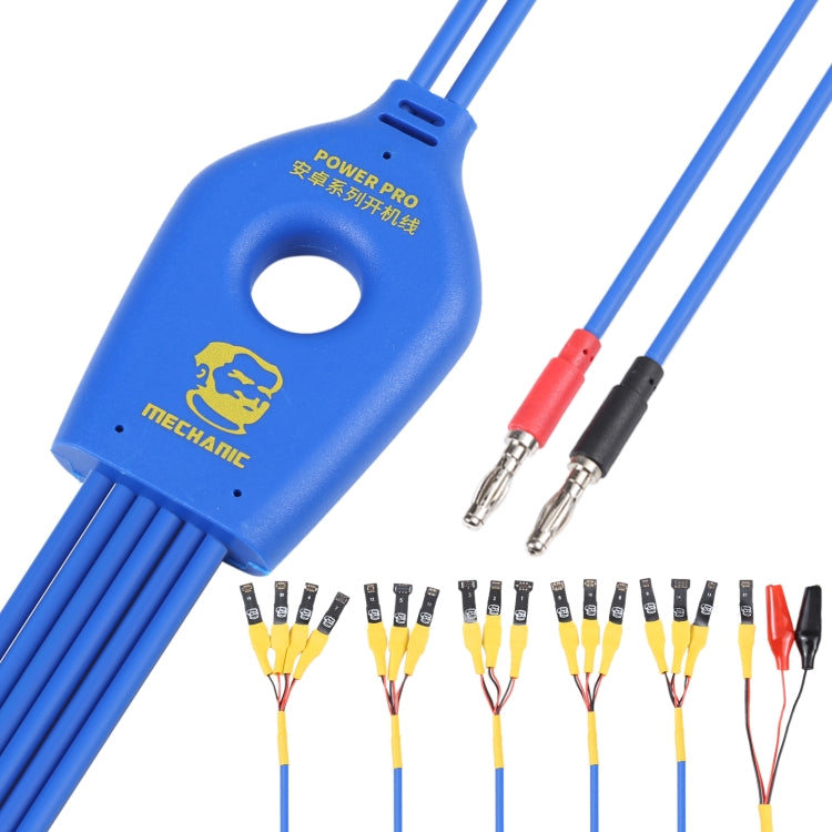 Câble de test d'alimentation pour téléphone portable Mechanic Power Pro 17 en 1 pour Android
