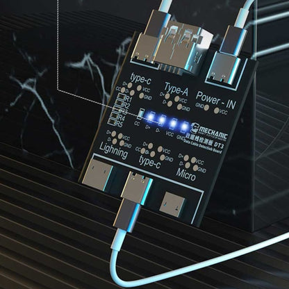 Carte de détection de câble de données USB DT3, testeur de commutation marche-arrêt de court-circuit