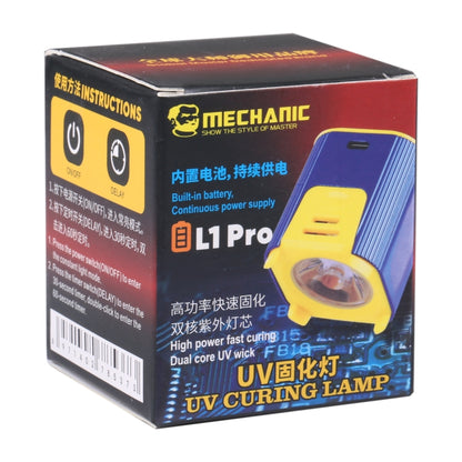 MECHANIC L1 Pro – lampe à double lampe intelligente, lampe à polymérisation UV