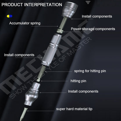 Stylo de sablage pour couverture arrière en verre de téléphone Mechanic iRock 5