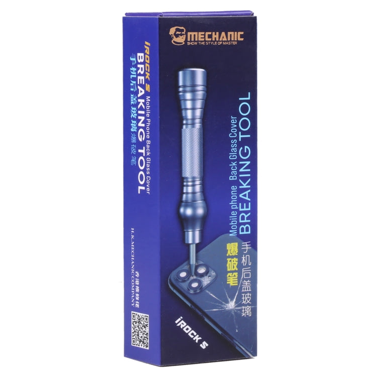 Stylo de sablage pour couverture arrière en verre de téléphone Mechanic iRock 5