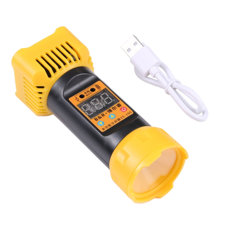 B&R ZS-100 Lampe à polymérisation UV 2 en 1 + Outil de réparation du refroidisseur de ventilateur