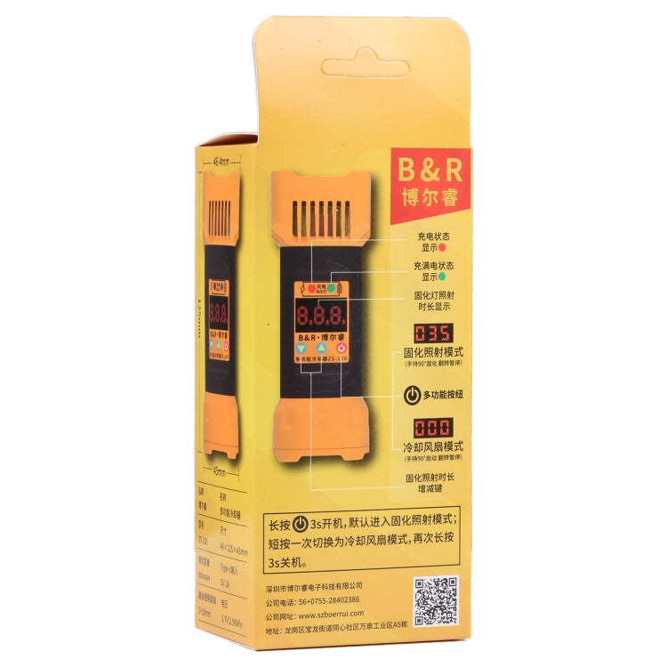 B&R ZS-100 Lampe à polymérisation UV 2 en 1 + Outil de réparation du refroidisseur de ventilateur