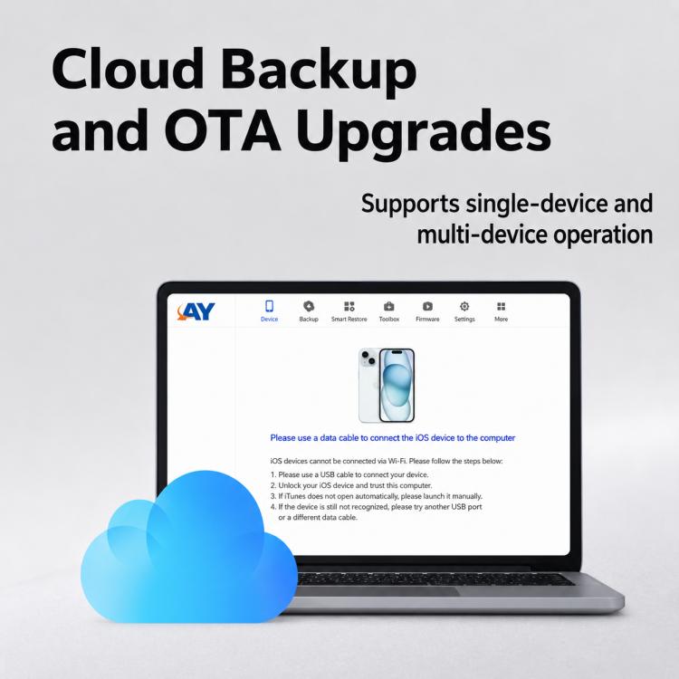 Programmeur de réparation de batterie à matrice de points multifonction AY A108 pour iPhone 8-14 Pro Max