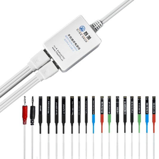 Câble de test d'alimentation iOS Zhikai pour iPhone 6 ~ 14 Pro Max Series