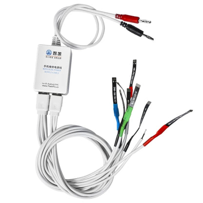Câble de test d'alimentation iOS Zhikai pour iPhone 6 ~ 14 Pro Max Series