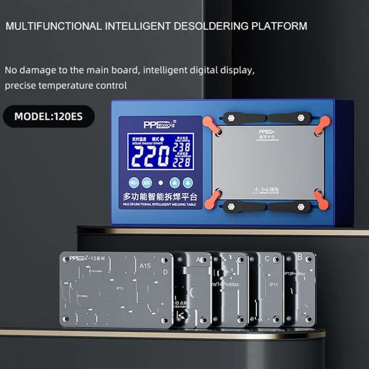 Plate-forme de dessoudage intelligente multifonctionnelle PPD pour iPhone 11 à 14 Pro Max, prise américaine, US Plug