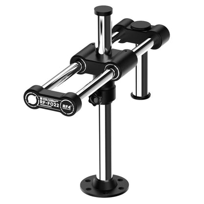 Support de microscope universel à double bras réglable et rotatif à 360° RF4 RF-FO22, RF4 RF-FO22