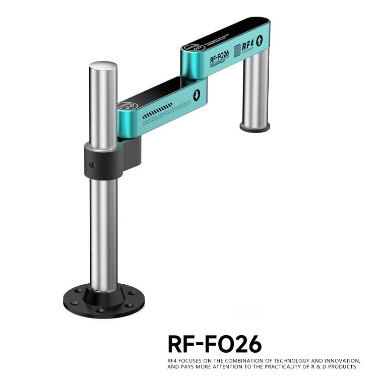Support de microscope à bras pivotant réglable en hauteur et rotation à 360° RF4 RF-FO26, RF4 RF-FO26