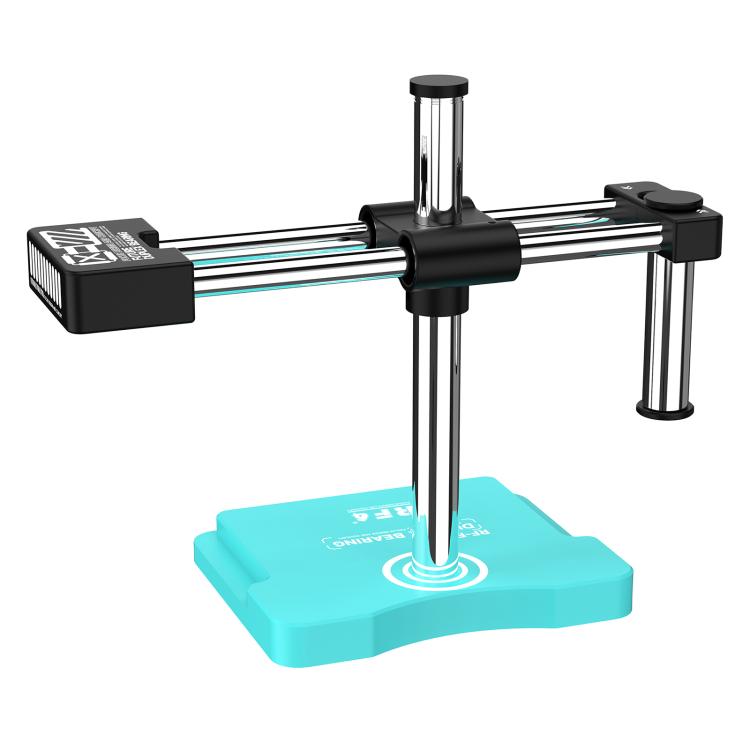Support de microscope à bras oscillant à double axe réglable à 360 degrés RF4 RF-FO34 avec base pour la plupart des microscopes, RF4 RF-FO34