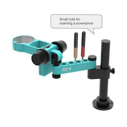 Bras articulé télescopique RF4 RF-FO19, support universel rotatif pour microscope stéréo, RF4 RF-FO19