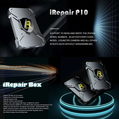 iRepair BOX P10 iD Box Programmeur NAND Aucun démontage requis Disque dur, iRepair BOX P10