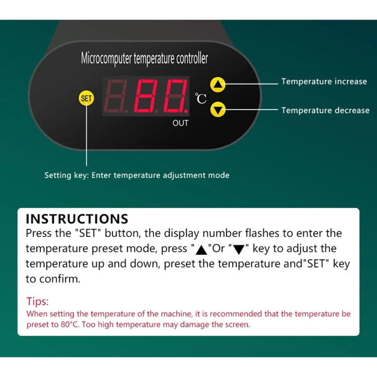 Pompe à vide électrique BST-B-856A AC 220V, séparateur d'écran LCD, prise ue