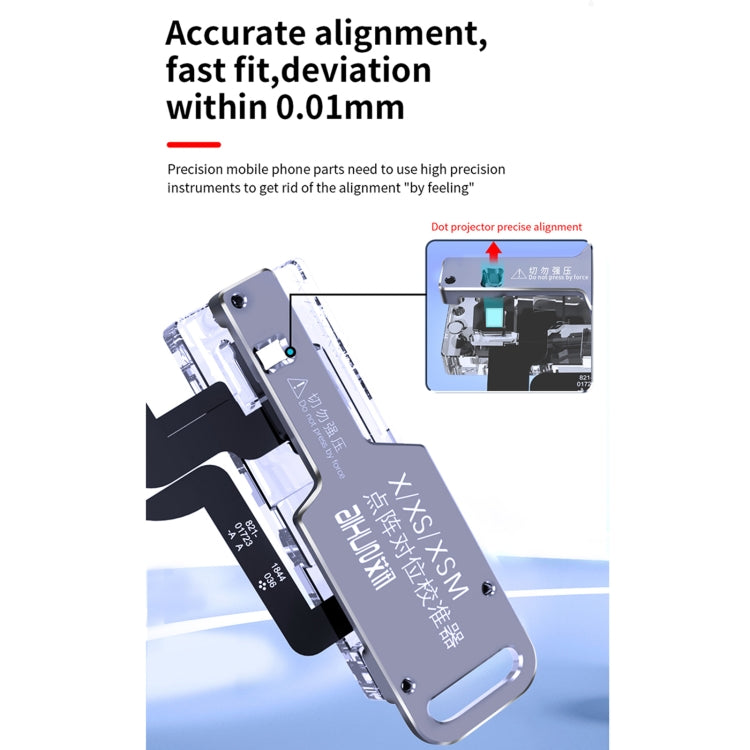 Calibrateur d'alignement de précision de projecteur AiXun Dot pour iPhone X/XS/XS Max/XR