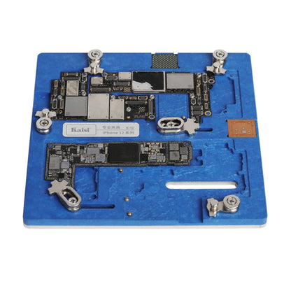 Kaisi K-12 support de fixation PCB pour téléphone, plate-forme d'entretien de soudure pour iPhone 12 / 12 mini / 12 Pro / 12 Pro Max