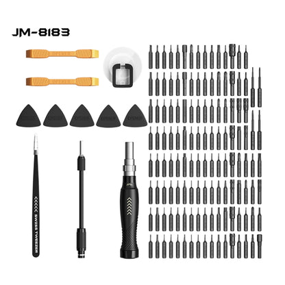 JAKEMY JM-8183 Jeu de tournevis manuels multi-usages 145 en 1